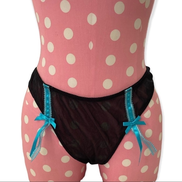 Vintage Victoria’s Secret micro mesh cami and panty set - Picture 9 of 11